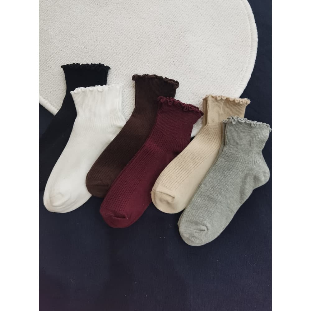 Meias de confinamento marrom mulheres pós-parto primavera outono boca solta algodão puro idosos pequenos sapatos de cour
