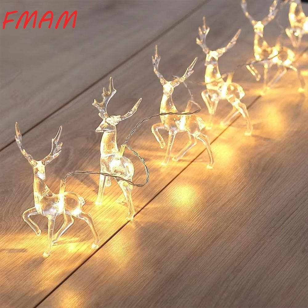 Luzes De Corda De Rena FMAM , Iluminação LED Para Uso Interno Natal , 1.5 M De Comprimento