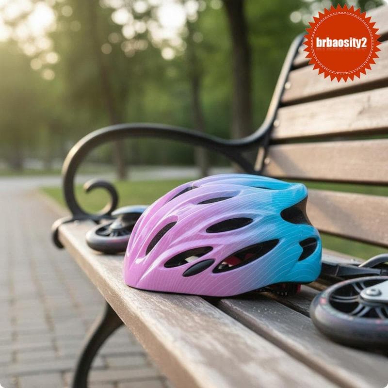 [Brbaosity2] Capacete De Segurança Infantil Ventilação Premium Multiesportivo Bicicleta Com Absorção De Impacto Para Ida