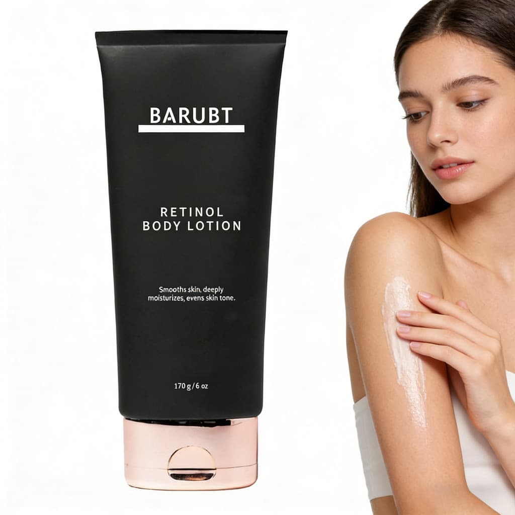 Loção Corporal com Retinol 170g – Firma e Suaviza a Pele com Hidratação Profunda para um Tom e Textura de Pele Uniformes