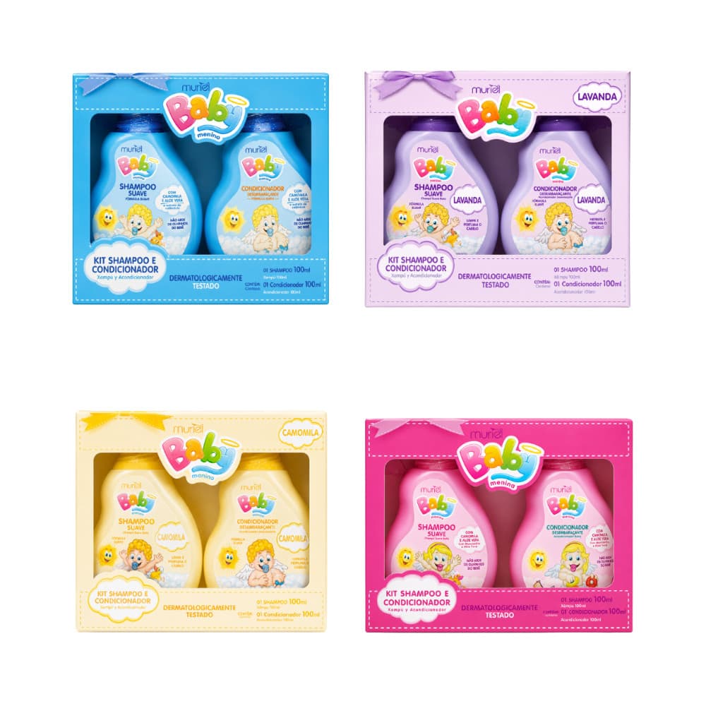 Kit Baby Shampoo + Condicionador Muriel 100ml