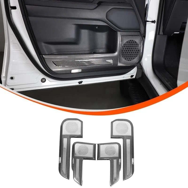 Para Toyota Land Cruiser 250 Prado LC250 2024 + Porta Interna Do Carro Chifre Painel Proteção Anti Sujo Kick Capa Guarni