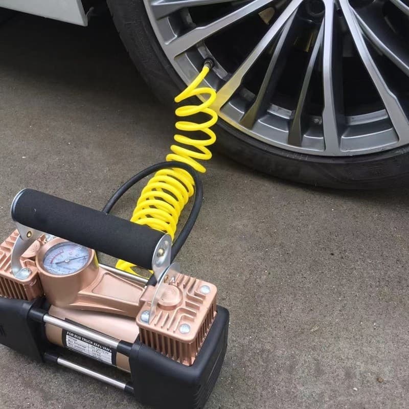 Bomba de ar conexão de ar do carro bocal de ar Multi-especificação núcleo da tubulação de ar do carro pneu Inflator tubo