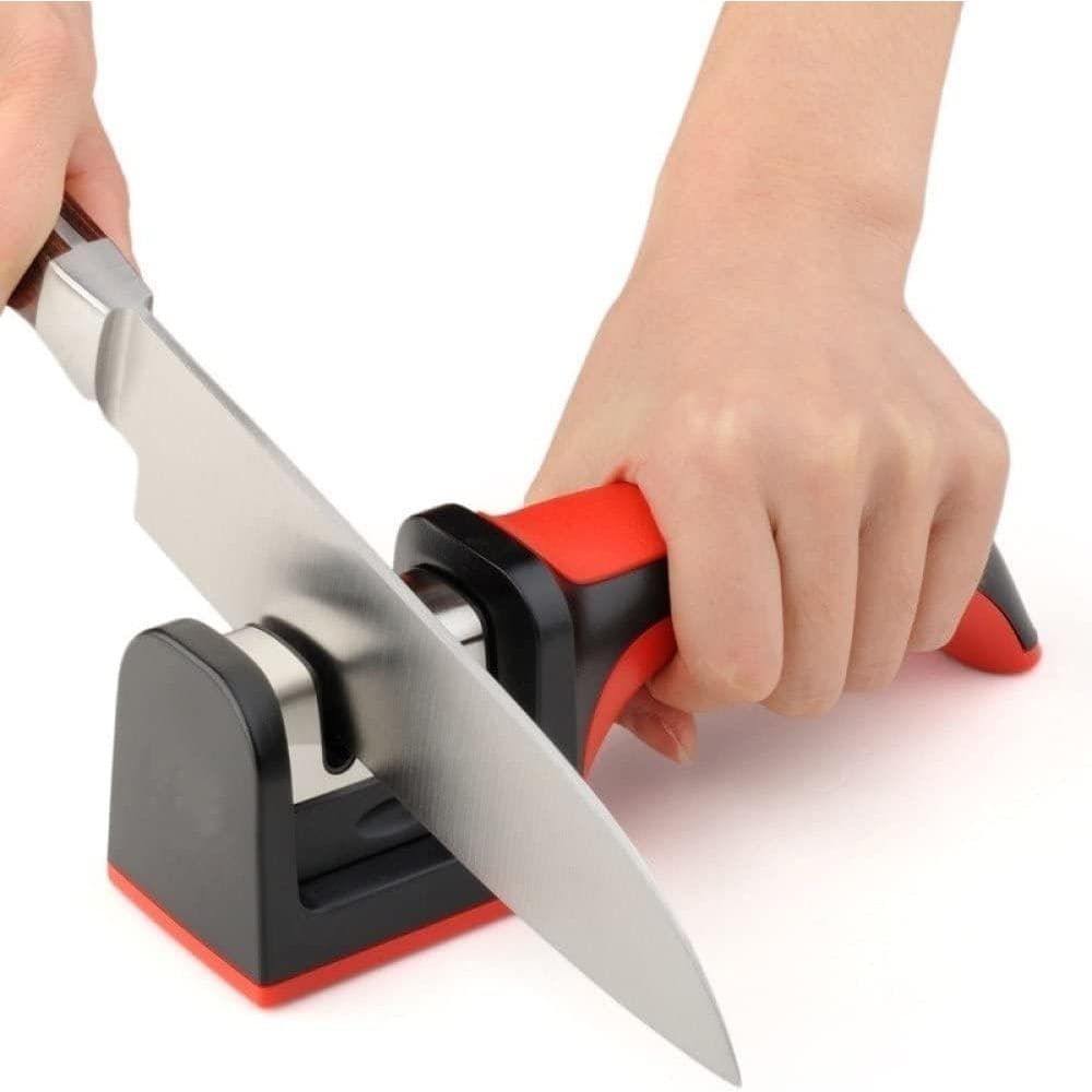 Afiador de Facas Manual Profissional com Base