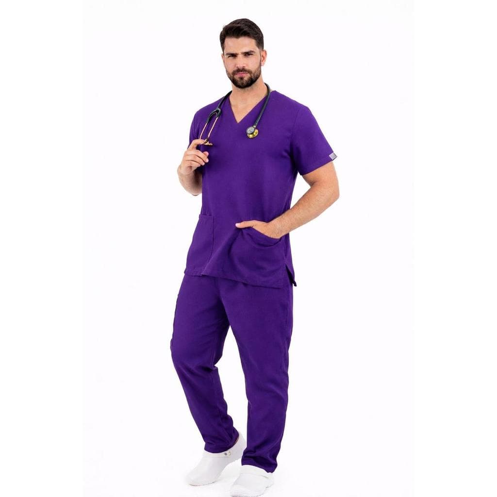 Pijama Cirúrgico Masculino Scrub Hospitalar Unissex Cuidador Nenfermeiro Médico