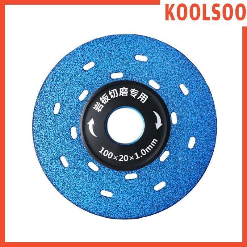 [Koolsoo] Disco De Corte De Azulejo De Diamante Perfurado , Rebolo De Esmeril Para Pedra De Vidro , Granito Cerâmico , 1