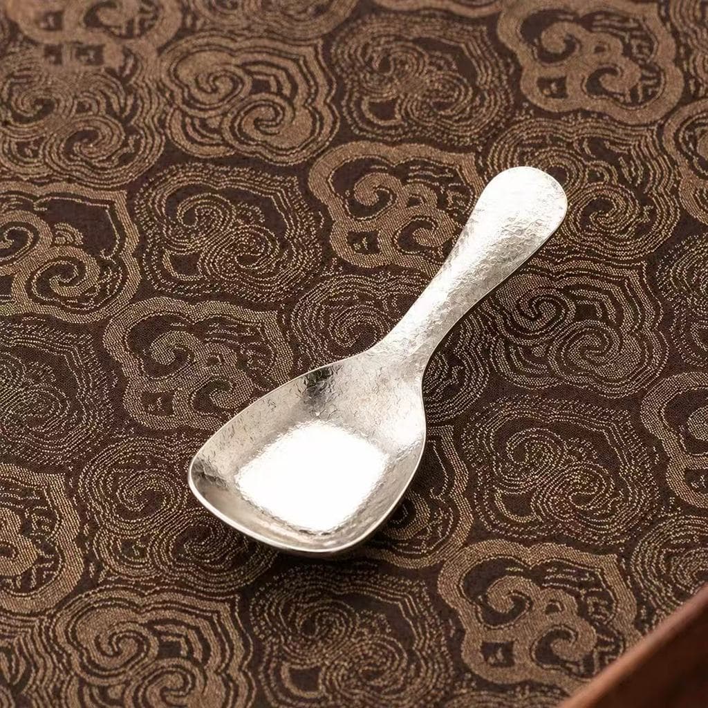 Pá de chá de titânio puro colher de chá High-End doméstico integrado colher de chá pá de chá Kung Fu conjunto de chá ace