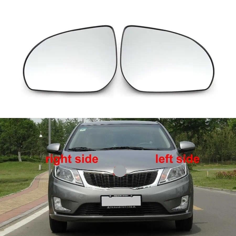 Para Kia K2 2011 2012 2013 2014 2015 Espelhos Laterais Do Carro Lente Reflexiva Lentes De Espelho Retrovisor Vidro Sem A