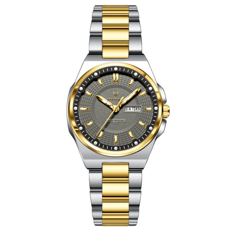 Senhoras moda relógio luminoso à prova dwaterproof água elegante pulseira de couro senhoras Casual presente luxo