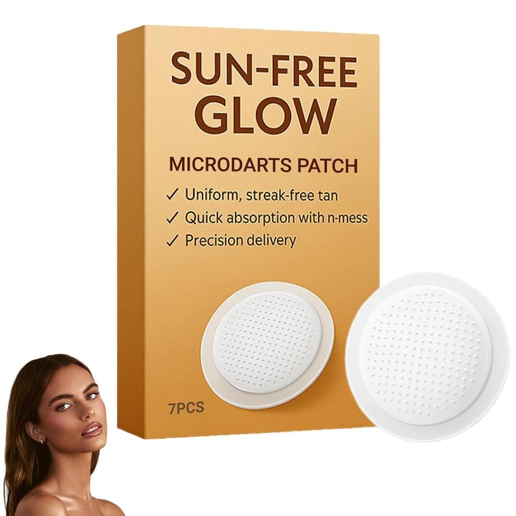 Purevlab Sun Free Glow Microdarts Patch, Patches de Bronzeamento Sem Exposição ao Sol, Bronzeie-se Rapidamente Sem Expos