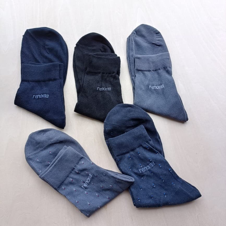 Comércio exterior masculino Ultra-fino malha respirável meias casuais malha algodão absorvente de suor preto meias mascu