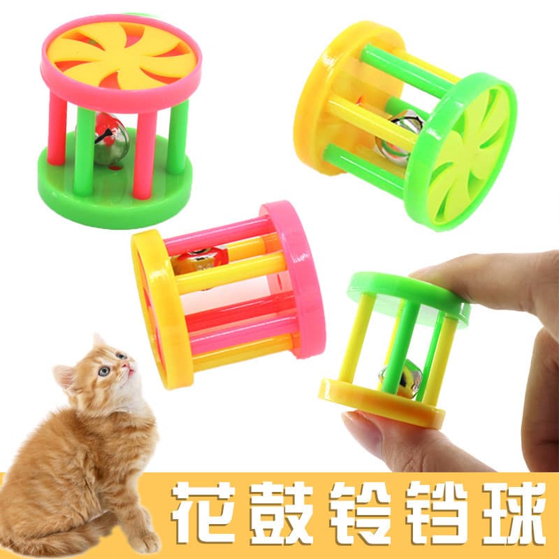 Gato brinquedo sino Hub gato brinquedo voz provocando gato brinquedo gato coçar bola brinquedo para animais de estimação