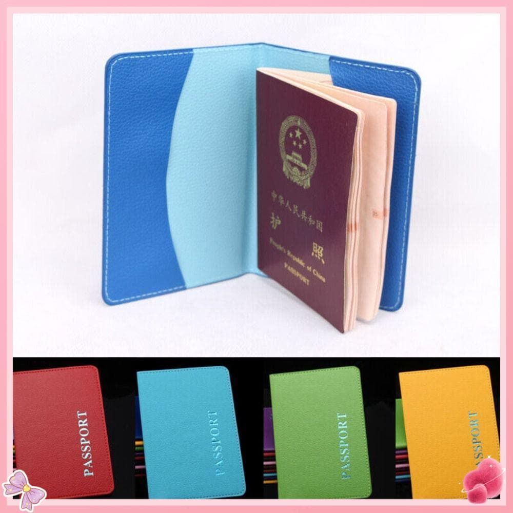 Porta-Passaporte Carteira Portátil Bilhetes De Viagem