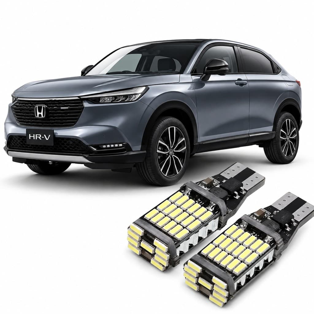 Par Lampada Ultra Led Premium Luz De Ré Honda Hr-v 15 A 22