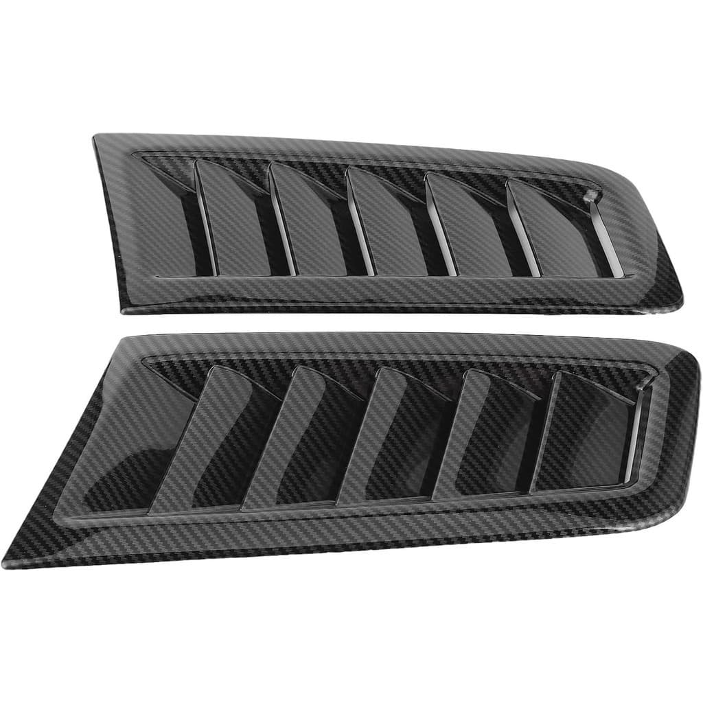 2 Aberturas De Capô Dos Pces , Universais Do Para Carros Ar Motor Peças Exteriores Carro RS MK2 (Fibra De Carbono)