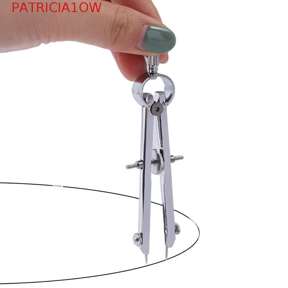 PATRICIA1OW Bússolas De Mola Divisor De Arco De Alta Precisão Com Ferramenta De Desenho De Bloqueio Transferidor De Búss