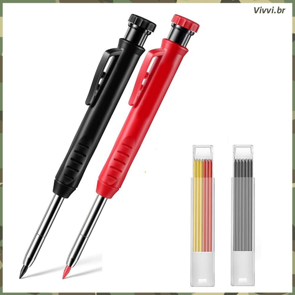 Lápis De Carpinteiro Reutilizáveis Multiuso Para Marcenaria/Construção _VVI