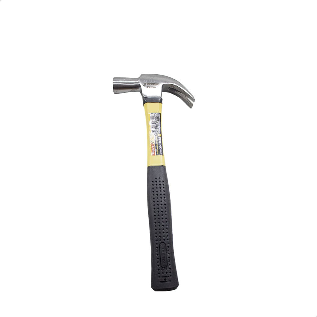 Martelo com Cabo de Fibra 27mm Fertak 6002 Construção Carpintaria Ergonômico