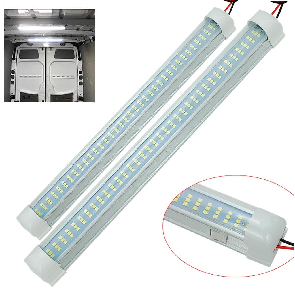 2 barra Led lanterna luminária cabine de caminhão Luz 72 led 10w 12/24v Caminhão Lanterna Bau