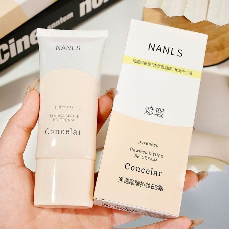 Nanlisa corretivo purificante segurando maquiagem BB creme luz respirável corretivo Natural hidratante corretivo tom de