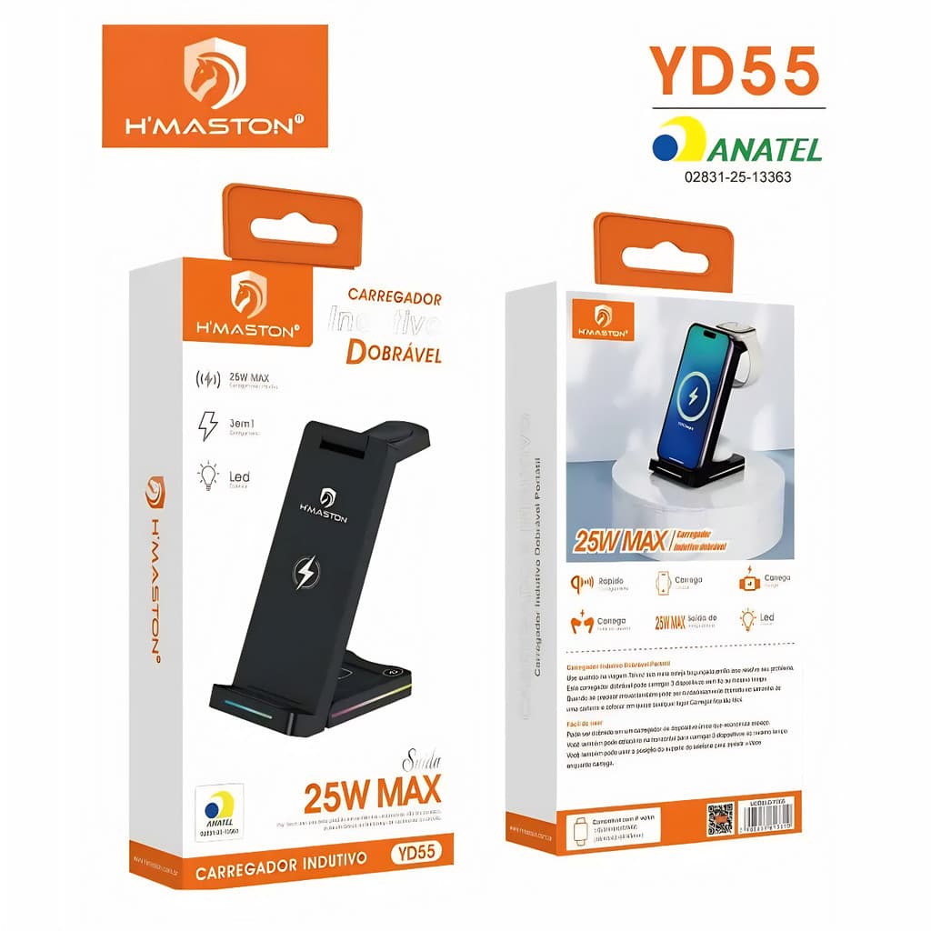 Carregado Indutivo Dobrável HMASTON-YD55