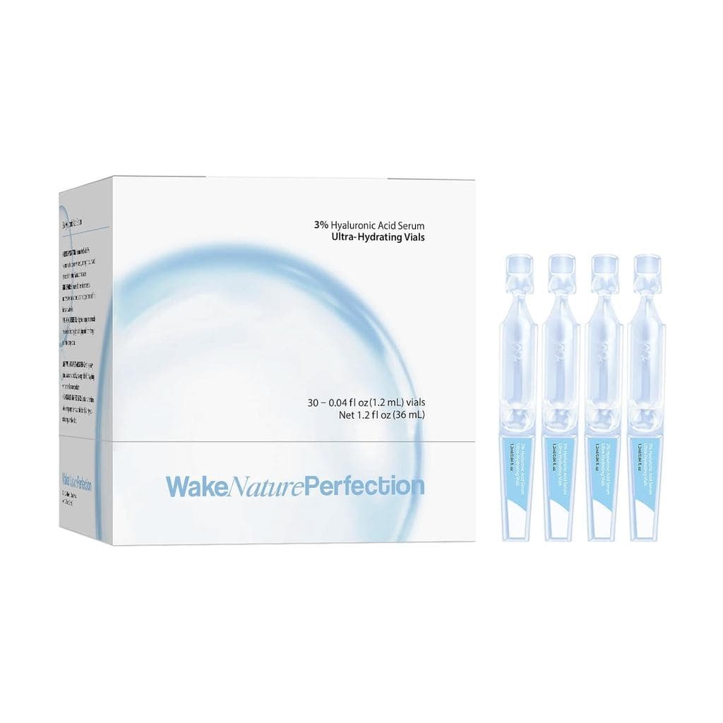 Sérum de Ácido Hialurônico 3% em Frascos Ultra-Hidratantes, Tubos de Ácido Hialurônico, Wake Nature Perfection Ácido Hia