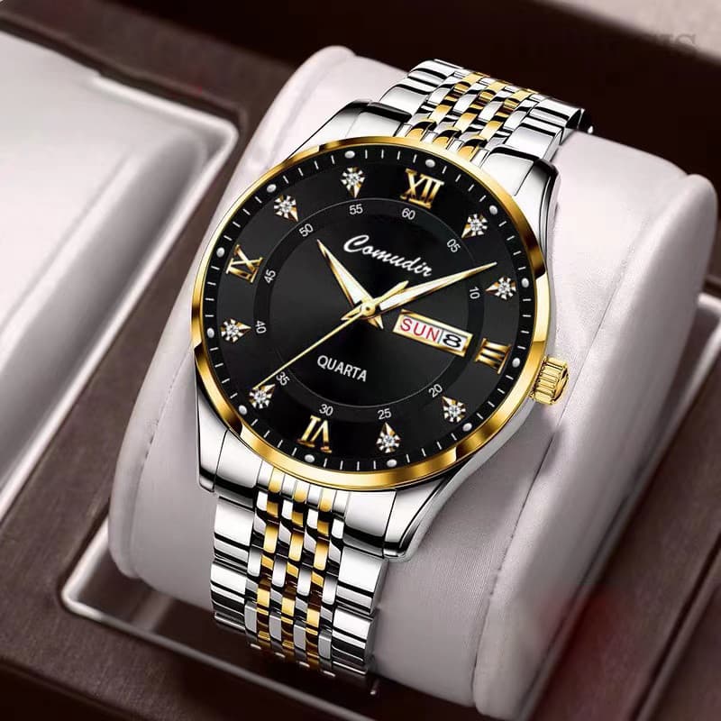 relogio masculino Novo autêntico suíço relógio mecânico automático relógio masculino à prova dwaterproof água na moda du