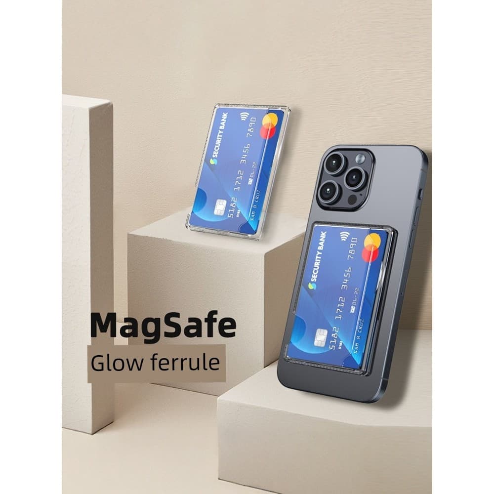 MagSafe iPhone Phone Case Cartão de controle de acesso pc Sucção magnética