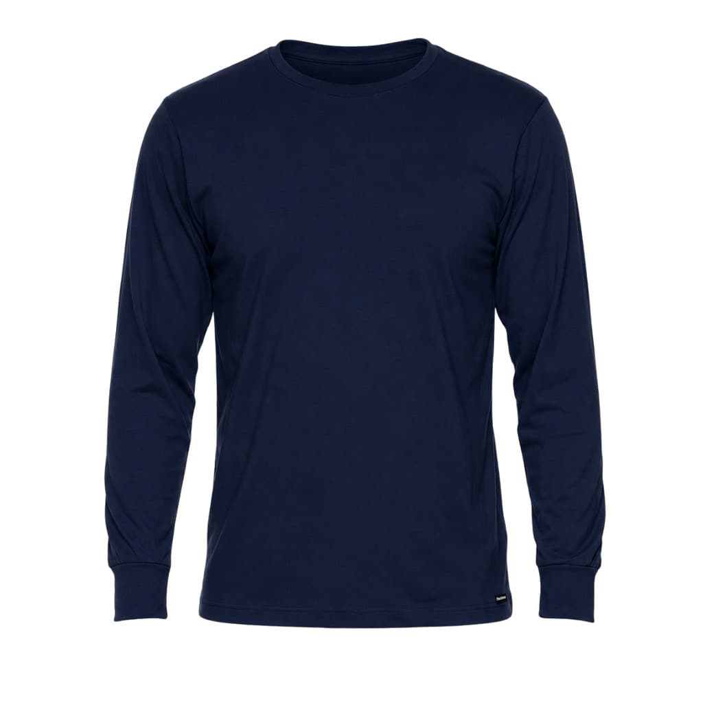 Camiseta Manga Longa Algodão Masculina Premium
