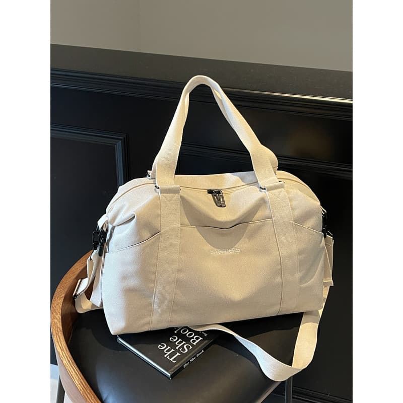 Bolsa de viagem de curta distância de grande capacidade moda feminina na moda saco de ginásio embarque portátil saco de