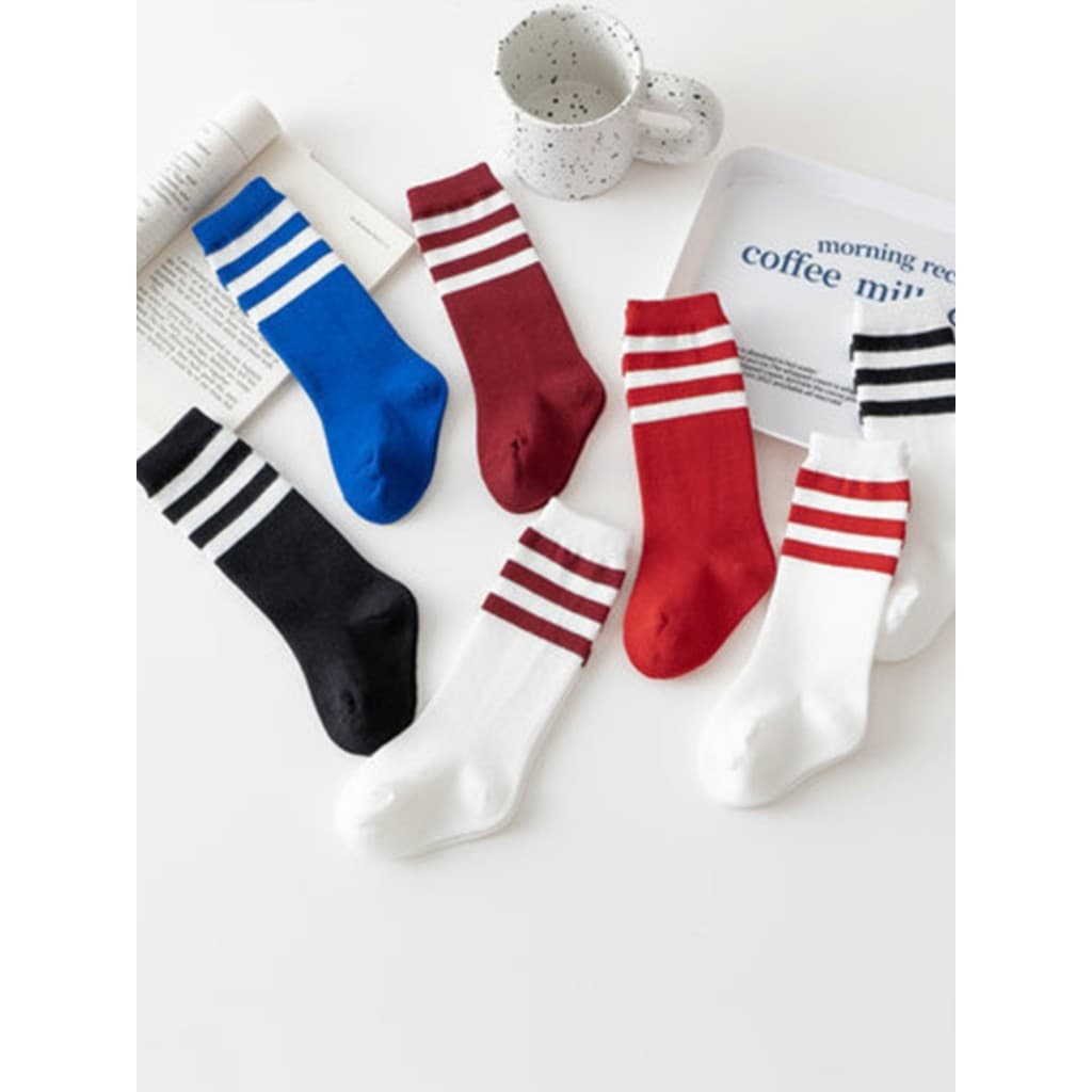Meias de bebê meias primavera outono puro algodão menino recém-nascido Leggings 6 de março sobre o joelho bebê primavera