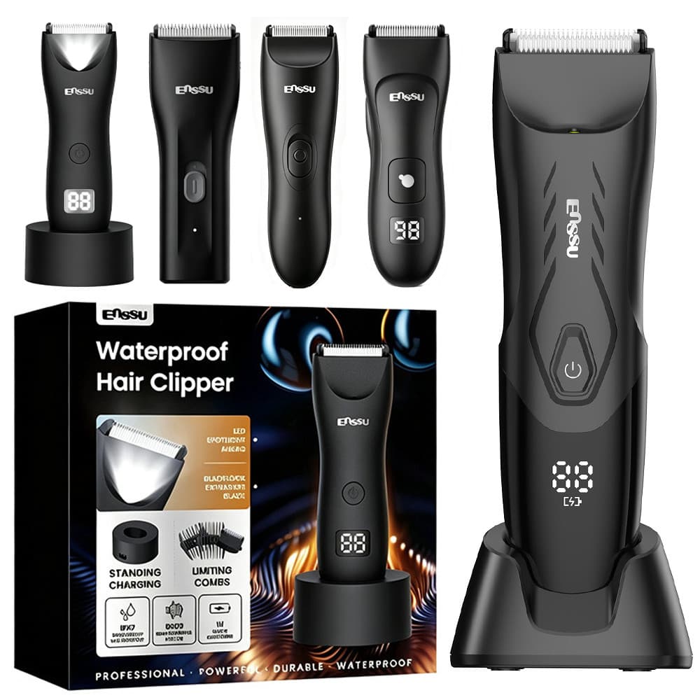 Aparador De Pelos Corporais Masculino Para Barba, Cabelo E Zonas Íntimas