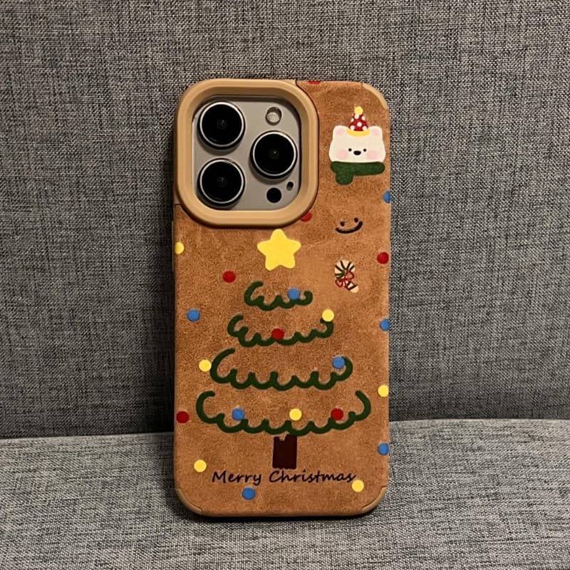 capa iphone 13 normal anti impacto capa iphone 13 pro max capinha iphone 13 Camurça de árvore de Natal adequada para cap