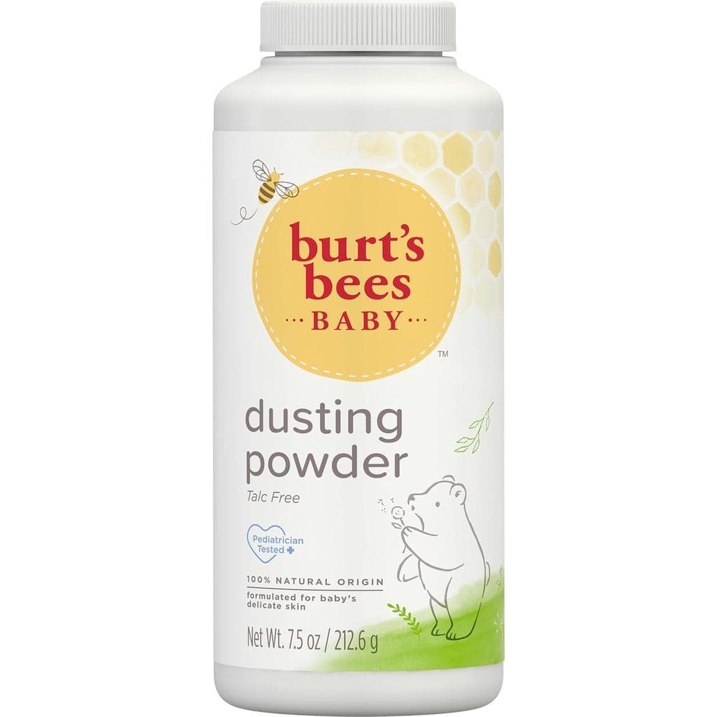 Pó para Bebês Burt's Bees, 100% de Origem Natural, Sem Talco, 7,5 oz. Garrafa IYJT