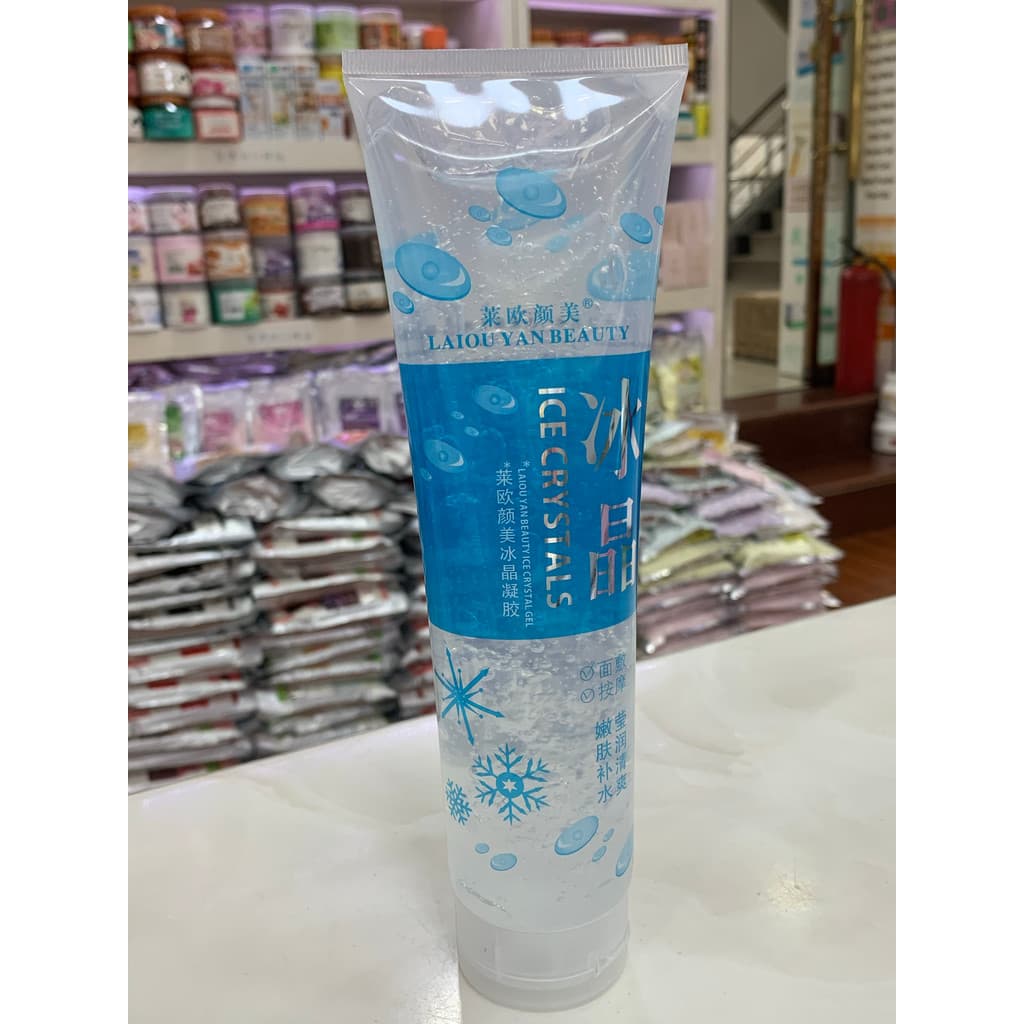 Laio Yanmei Máscara de gel reparador de cristal de gelo Creme de massagem Máscara de dormir Salão de beleza Gel de impor