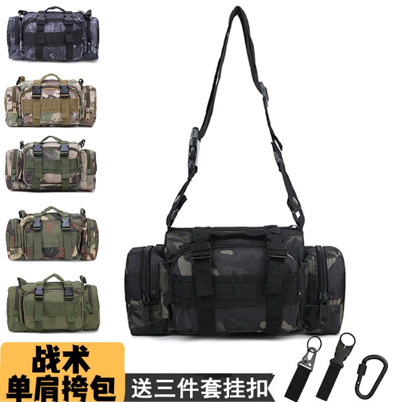 Bolsa de ombro ao ar livre ciclismo esportes cintura saco funcional isca multifuncional lona Crossbody portátil câmera s