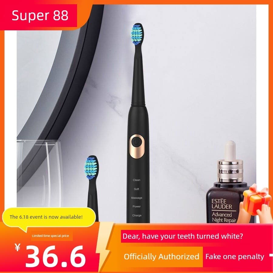 escova de dente elétrica oral b escova de dente eletrica de dente elétrica Fairly will Adulto Sonic Escova de De