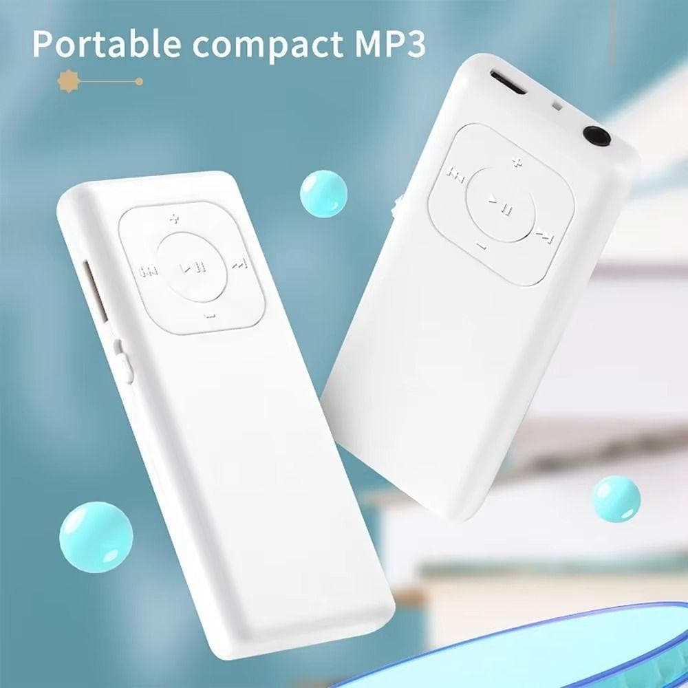 MP3 De Estudante , Reprodutor De Música Cor Sólida De Tira Longa , Mini Ultrafino Simples , Masculino E Feminino