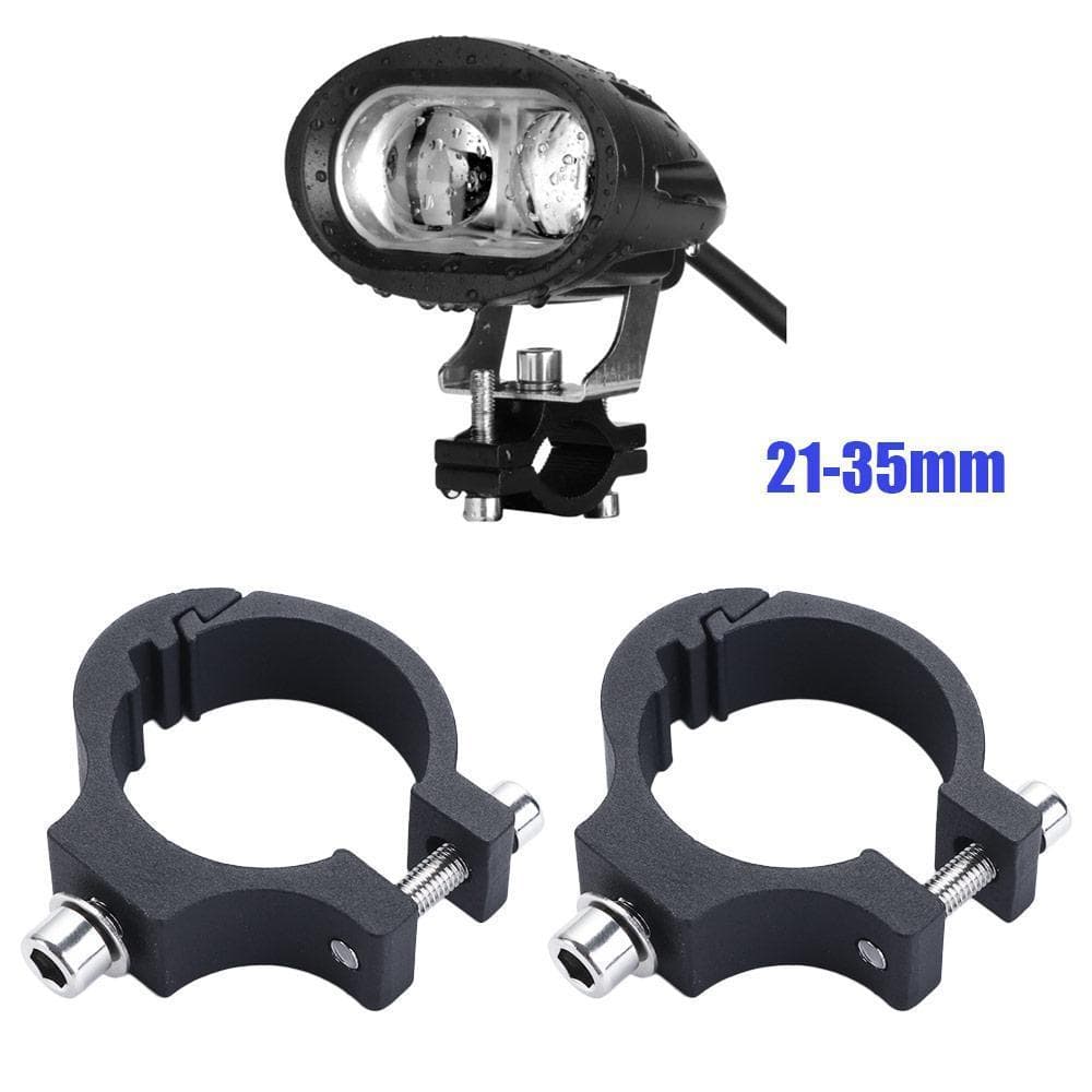 Suporte De Farol De Motocicleta Universal 26-32MM Suportes De Luz De Nevoeiro Holofote Braçadeira