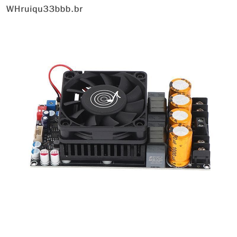 WHruibb DC 18-50V Placa Amplificadora De Potência Pura TPA3255 Chip Amplificador 300W + 300W Módulo De Áudio Estéreo De