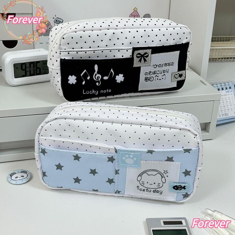 Lápis EQUIP , Bolsa Portátil Para Caneta De Bolinhas De Armazenamento De Papelaria Multicamadas De Grande Capacidade