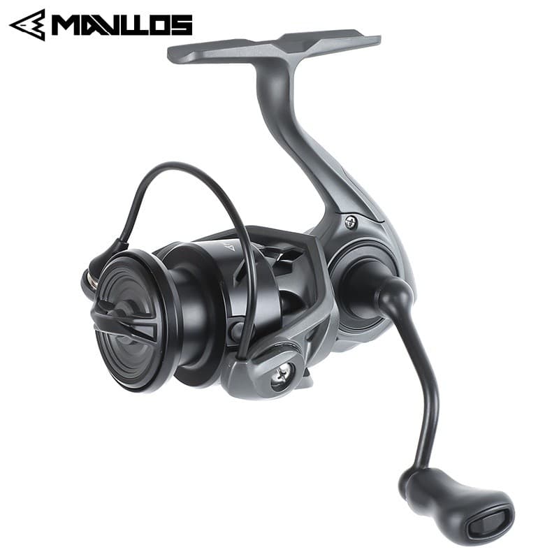 Molinete Mavllos SCYLLA Ultraleve Micro 122g Carcaça Carbono Relação 5.2:1 Freio 4kg Para Pesca de Truta e Bass