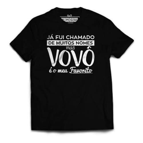 Camiseta PARA Vovô Presente Dia Dos Pai Frase Melhor Avô Do Mundo camisa manga curta algodão estampada envio rapido
