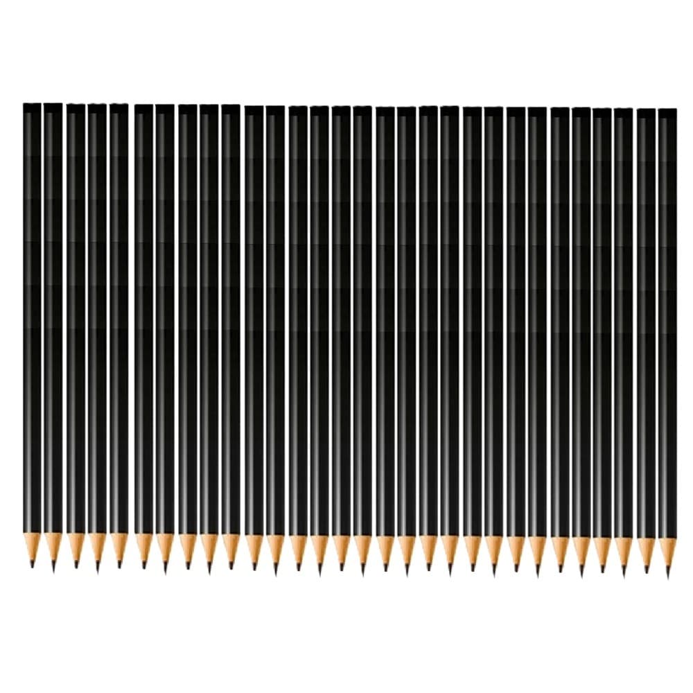 30 Lápis Preto HB n2  Ponta Mais Resistente