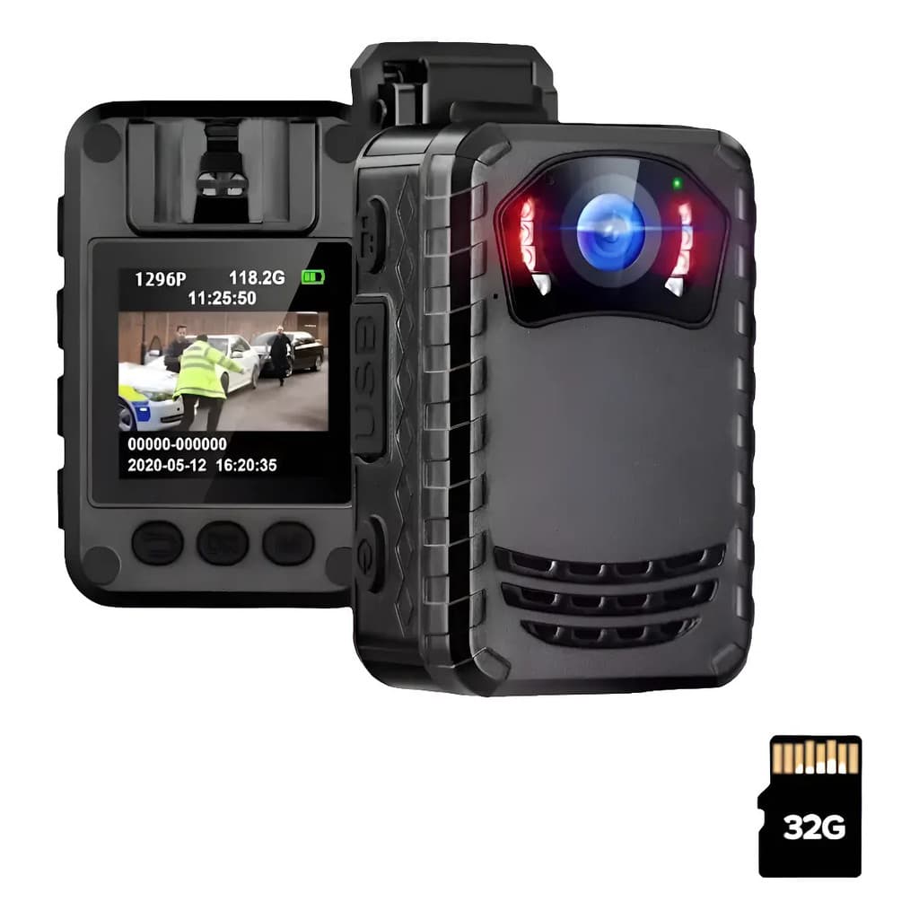 Camera Boblov Portátil N9 Fullhd -visão Noturna+ Cartão 32gb Preto