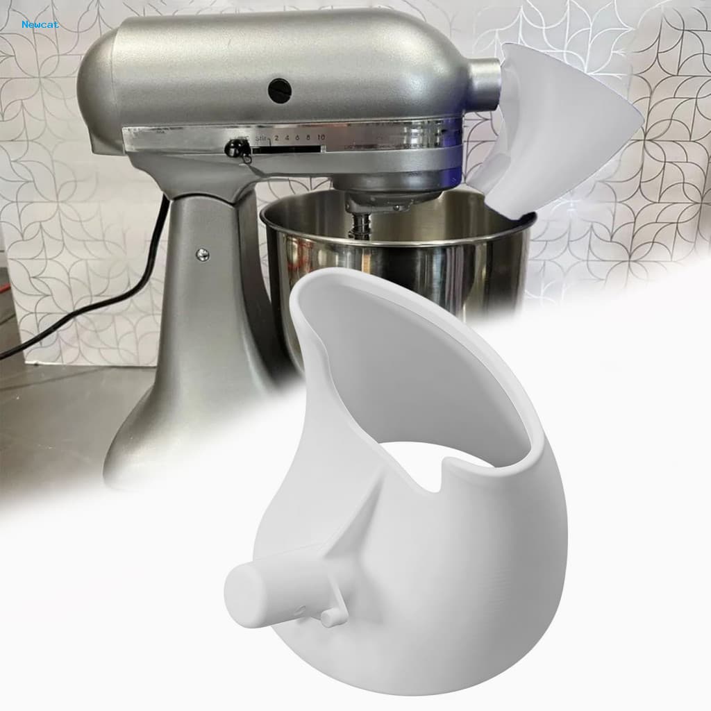 { Newcat } Funil De Cozimento À Prova De Respingos , Farinha Para Ajuda De Cozinha , Escudo De Derramamento Durável Tige