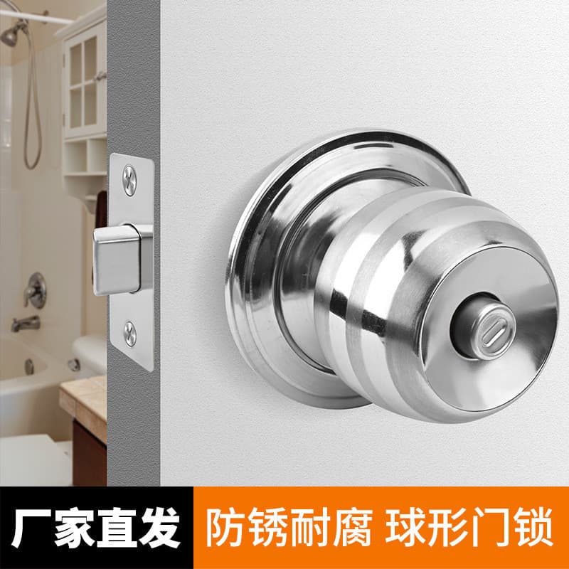 BK sem chave bola fechadura da porta do agregado familiar fechadura Universal interior porta do quarto banheiro fechadur