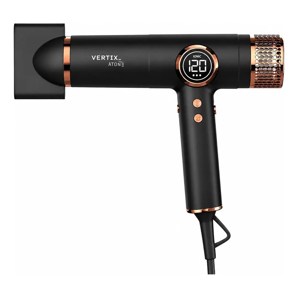 Secador vertix aton profissional secagem rápida sem frizz preto 127/220v