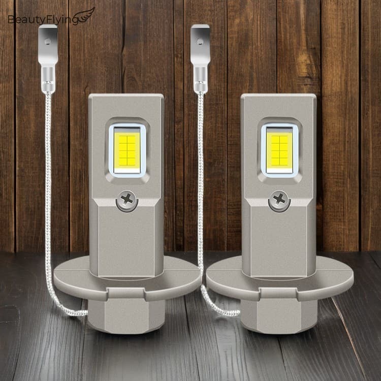 Farol De Nevoeiro LED H3-Lâmpada De Carro Ultrabrilhante 12V 120W Tamanho 1 : 1 Plug and Play