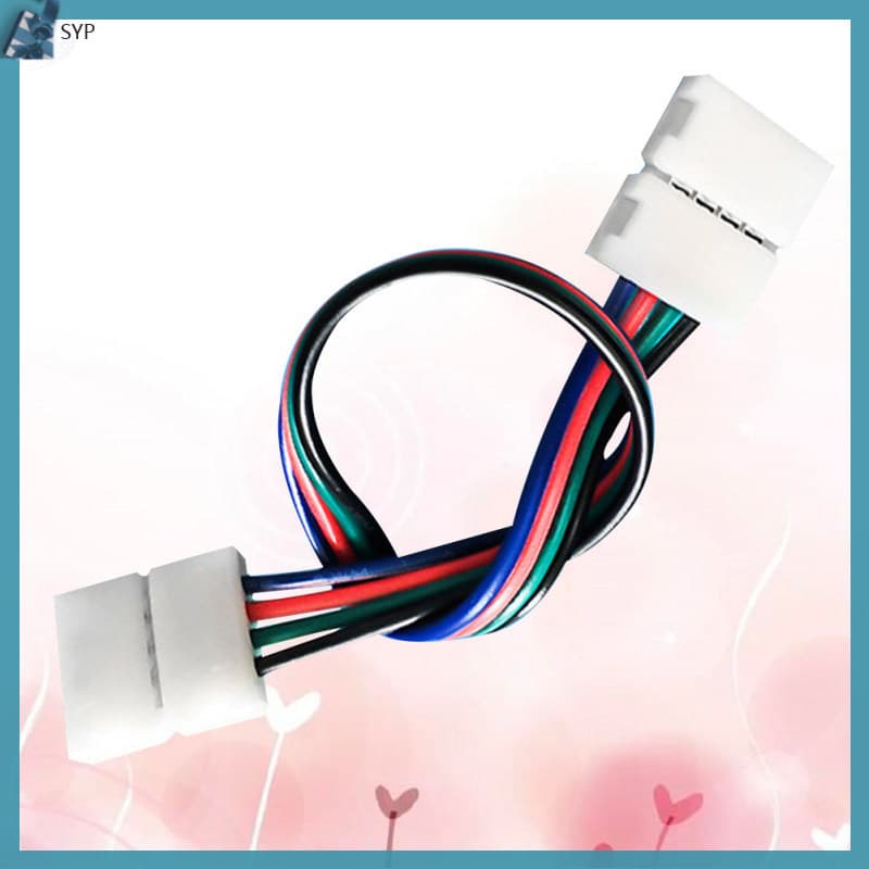 Conector De Barra De Luz RGB 5050 , Conexão Rápida Sem Solda , Luzes Coloridas , Cabo Duplo